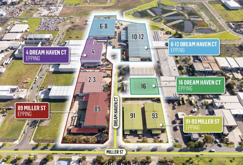 The industrial portfolio has changed hands for $47.75 million.