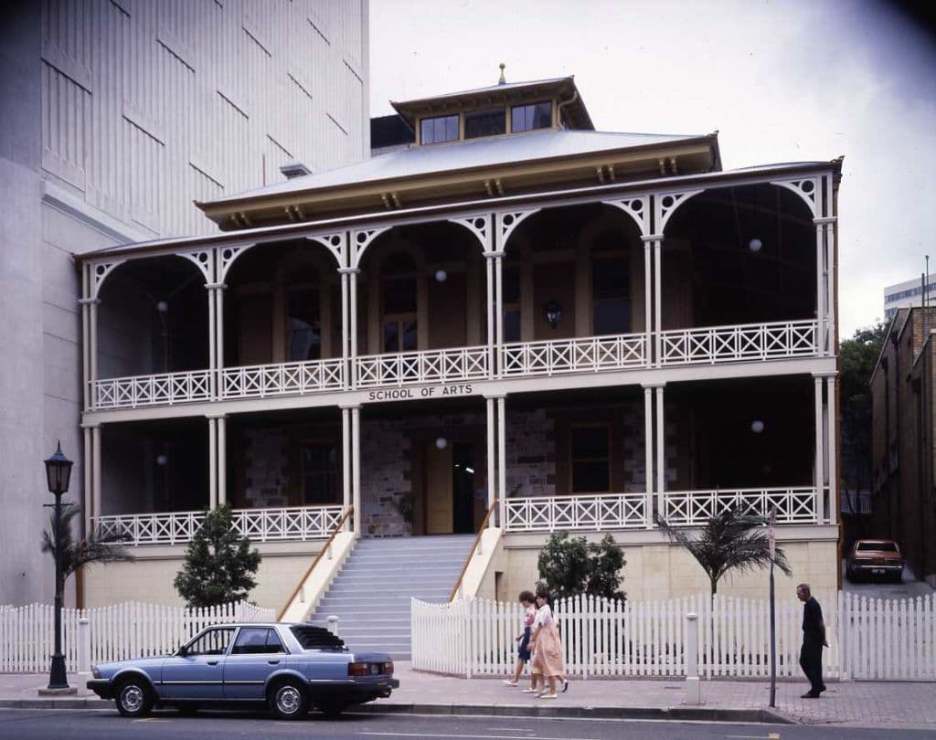 Brisbane School of Arts Building at 166 Ann Street in 1985.