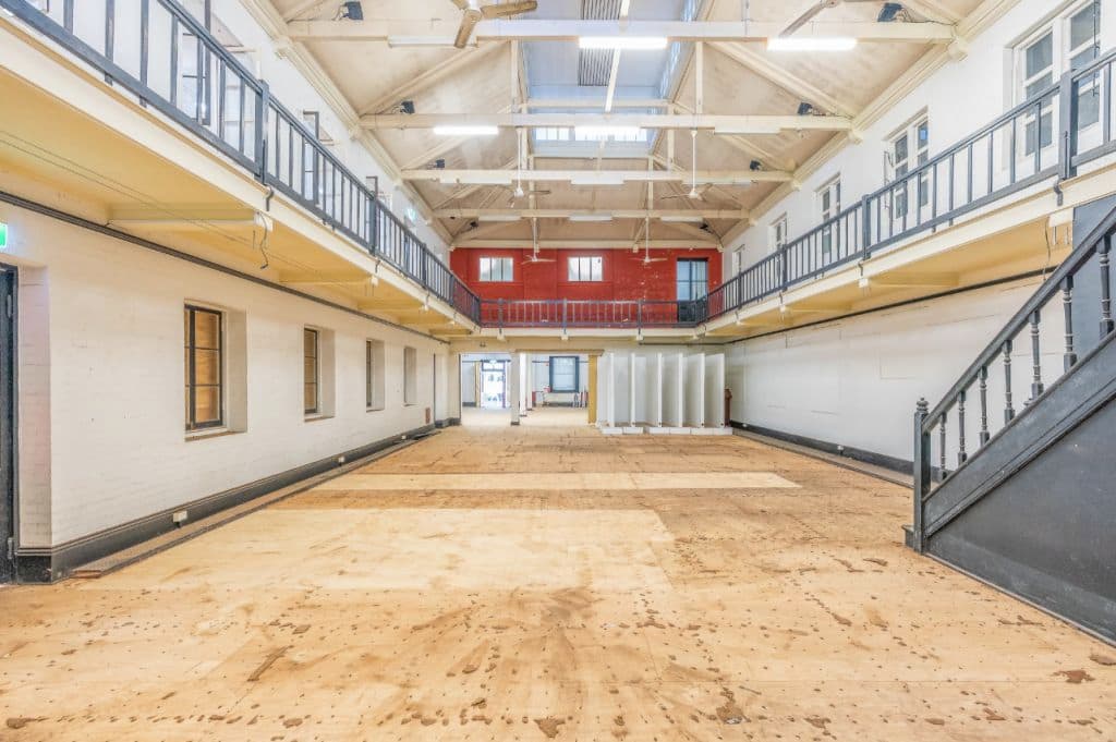 The property offers 1163 square metres of net lettable area on a 1009-square-metre CBD site.