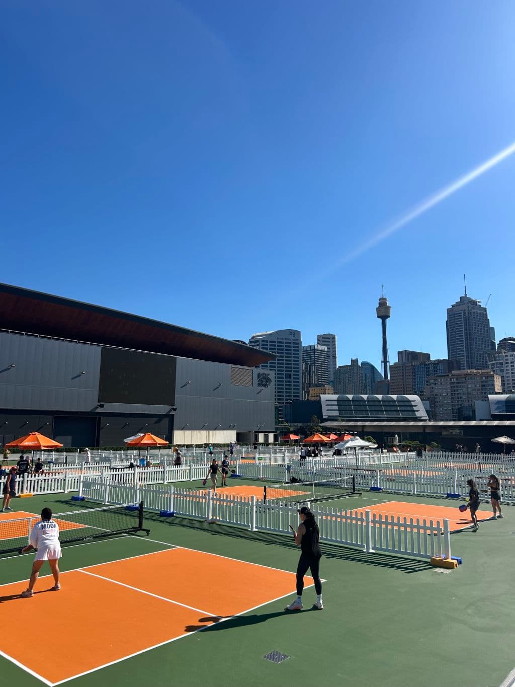 Once for adults, pickleball is now attracting players across all age groups, as seen at this House of Pickle set up in Sydney.
