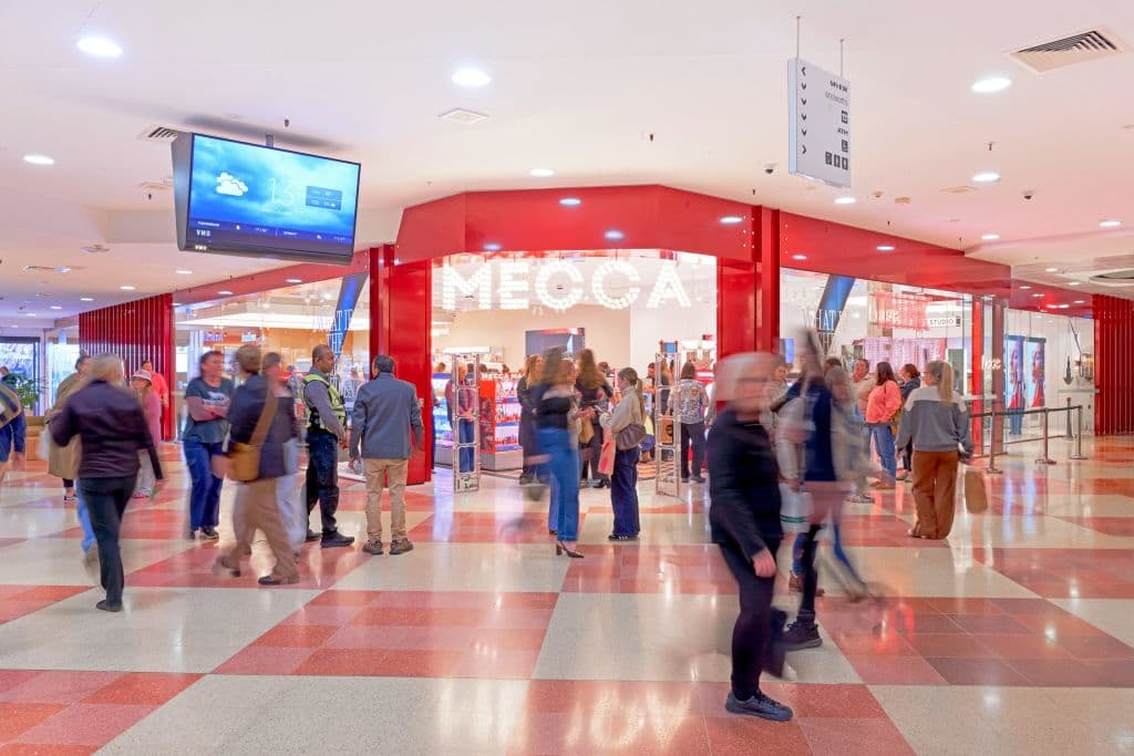 Mecca opened at Myer Centrepoint in July, adding to the Albury centre’s growing mix of premium brands.