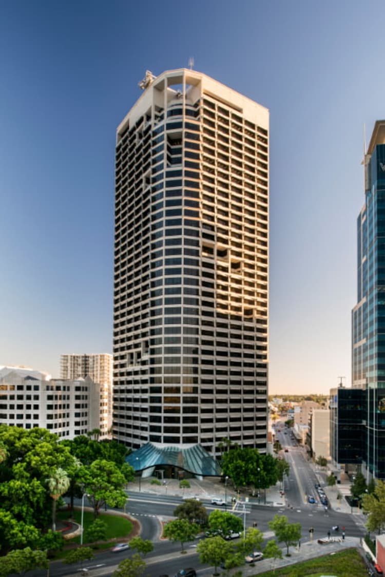 Lobby refresh announces an open-door policy for a Perth tower masterwork